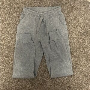 Gray Jogger Pants with Pockets